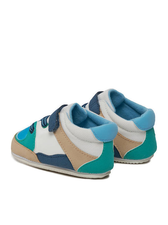 Mayoral Βρεφικά Sneakers Αγκαλιάς Μπλε