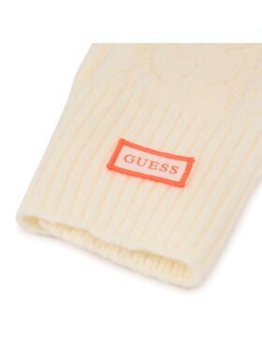 Guess Wol03 Women's Wool Scarf Beige