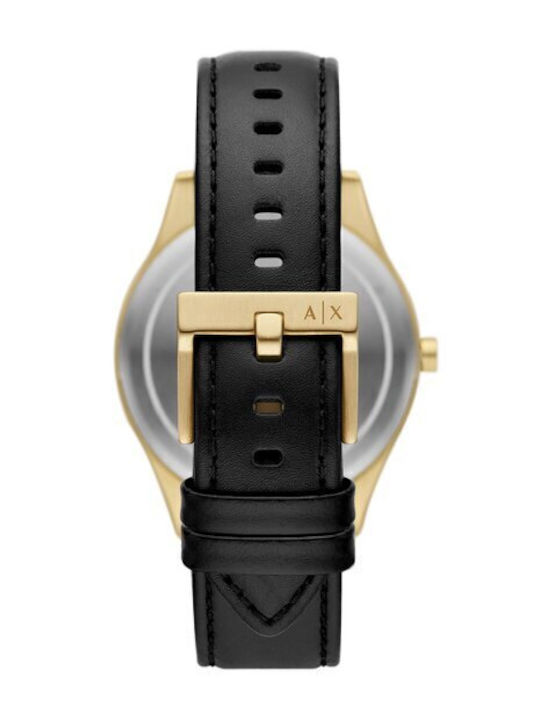 Armani Exchange Γυναικείο Ρολόι 42mm Μπαταρίας με Μαύρο Μεταλλικό Μπρασελέ