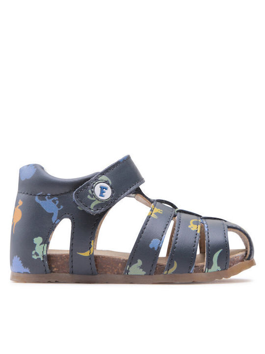 Παιδικά Πέδιλα Alby Navy Μπλε