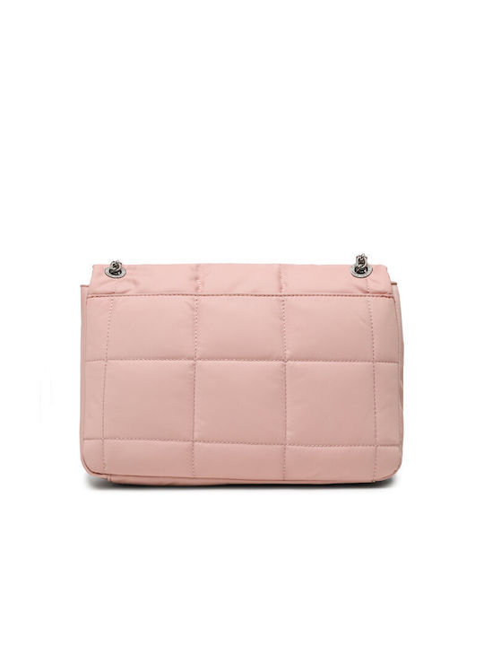 Calvin Klein Re-lock Quilt Women's Bag Shoulder Pink