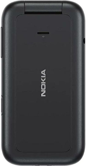Nokia 2660 Flip Dual SIM Mobile with Buttons (English Menu) Black