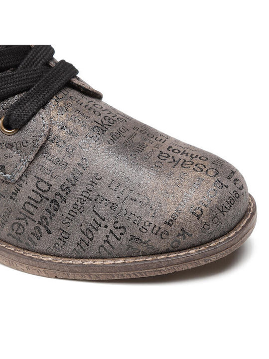 Stiefeletten Damen Gray