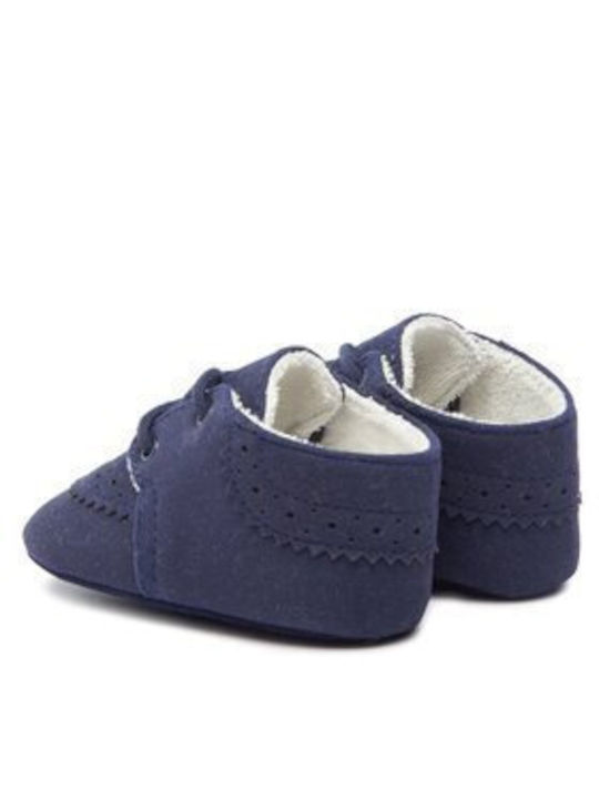 Mayoral Baby Booties Navy Blue