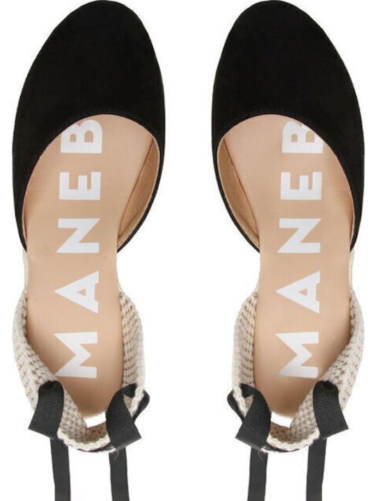 K 1.0 Platforme Dama Tip Espadrile Negre