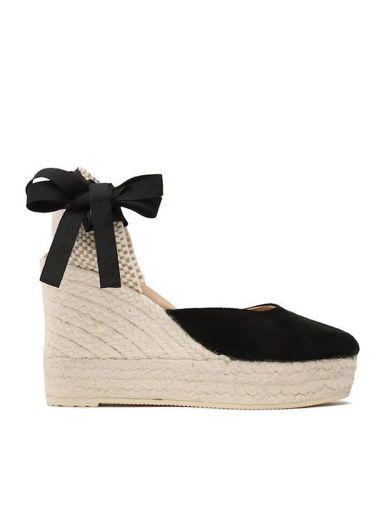 K 1.0 Platforme Dama Tip Espadrile Negre