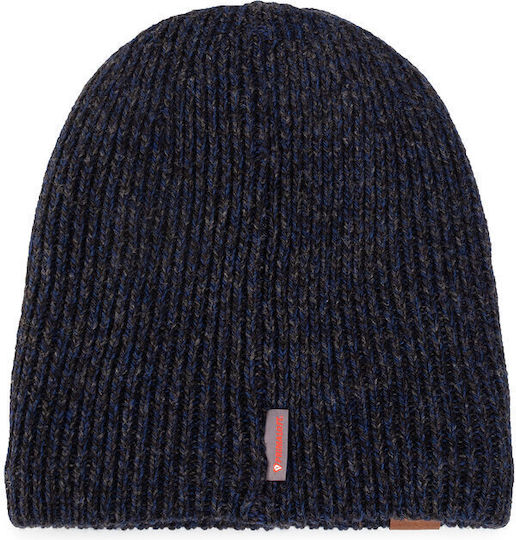 Lyne Beanie Ανδρικός Σκούφος Πλεκτός σε Navy Μπλε χρώμα