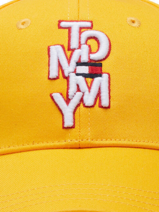 Tommy Hilfiger Παιδικό Καπέλο Jockey Κίτρινο