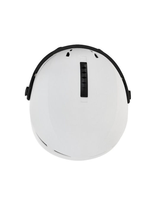 Uvex Instinct Visor Ανδρικό Κράνος για Σκι & Snowboard σε Λευκό Χρώμα
