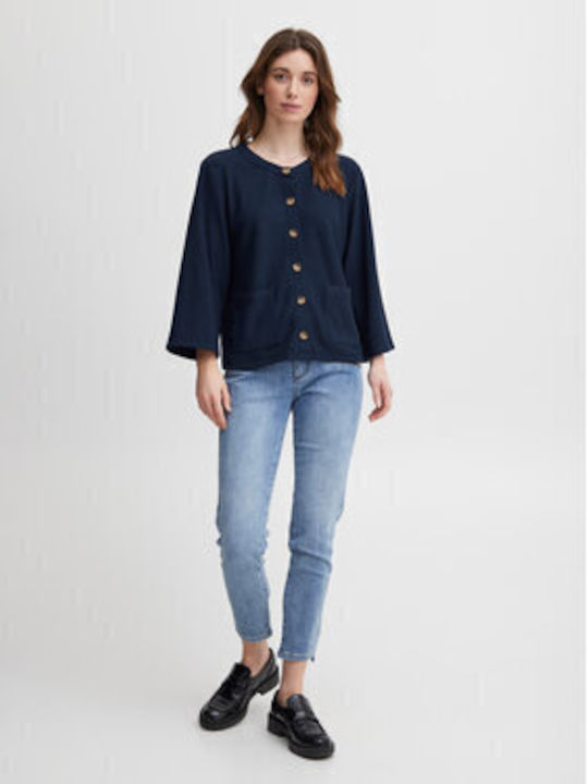 Women's Cardigan Dark Blue