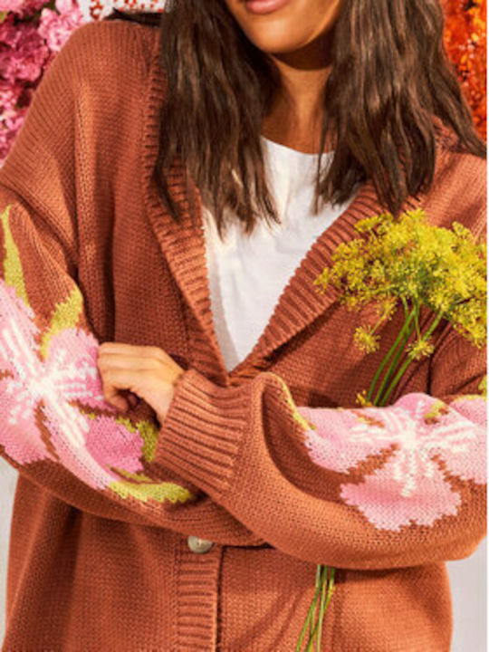 Hand On Heart Women's Cardigan Orange