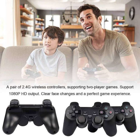 10000 Plus Retro Games and 2 Wireless Controllers Electronic Kids Handheld Console