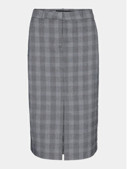 Vero Moda Midi Skirt in Gray color