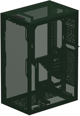 Ssupd Meshroom S V2 Gaming Mini Tower Κουτί Υπολογιστή Sage Green