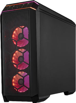 Chieftec Stallion III UC Gaming Midi Tower Computer Case with Window Panel and RGB Lighting Black