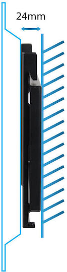 Esperanza ERW005 Wandhalterung für Fernseher bis 50" und 25kg Schwarz
