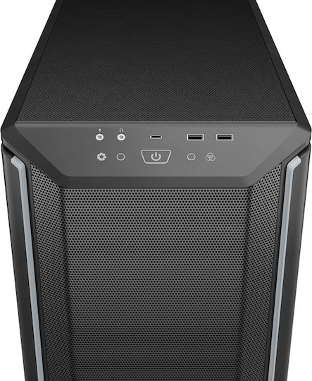 Be Quiet Dark Base 701 Gaming Midi Tower Κουτί Υπολογιστή με Πλαϊνό Παράθυρο και RGB Φωτισμό Μαύρο