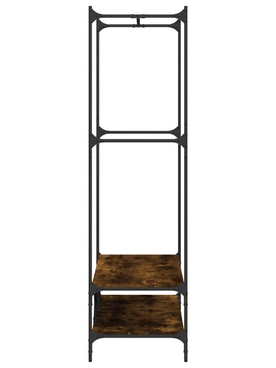 vidaXL Κρεμάστρα Δαπέδου από Ξύλο Καφέ 100x45x162.5cm