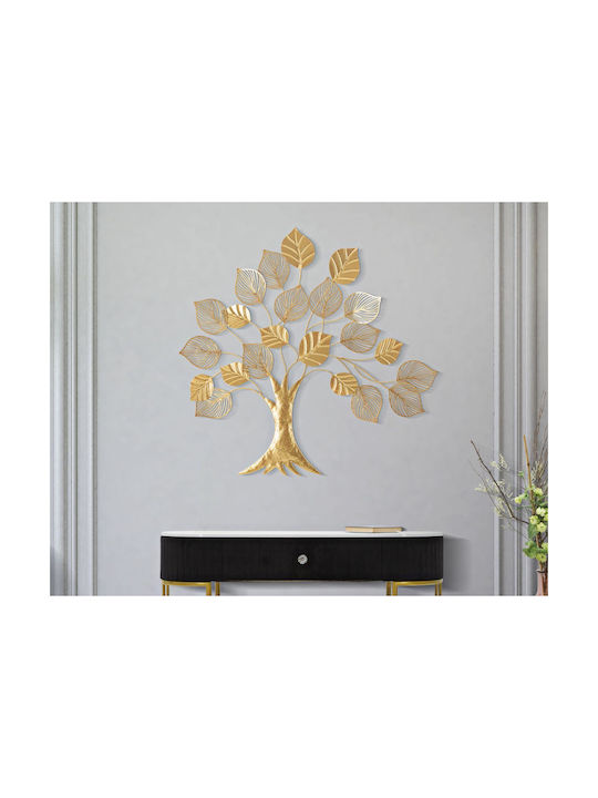 Mauro F Metallic Wall Ornament 81x2.5x78cm