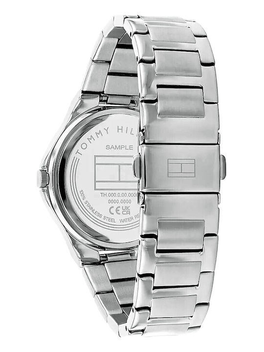 Tommy Hilfiger Juliette Γυναικείο Ρολόι 36mm Μπαταρίας με Ασημί Μεταλλικό Μπρασελέ