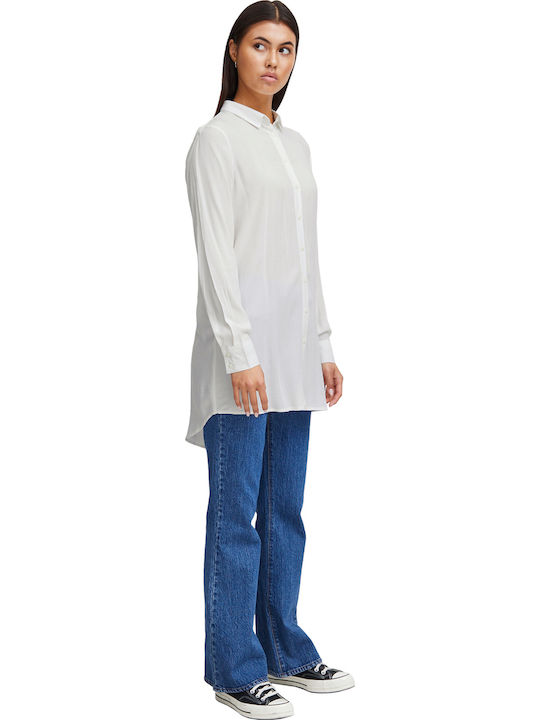 Women's Long Sleeve Shirt Cloud Dancer.