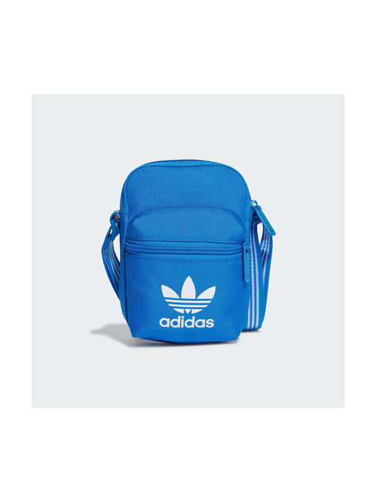Adidas Adicolor Classic Festival Ανδρική Τσάντα Ώμου / Χιαστί Μπλε