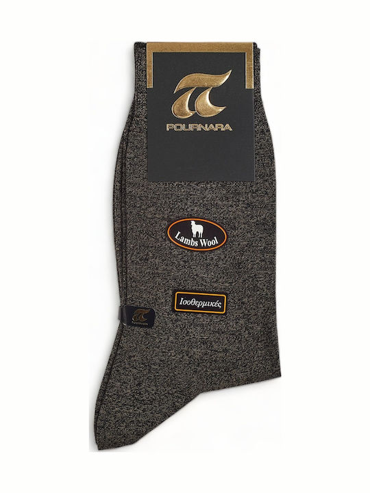 Pournara Herren Socken Black 1Pack