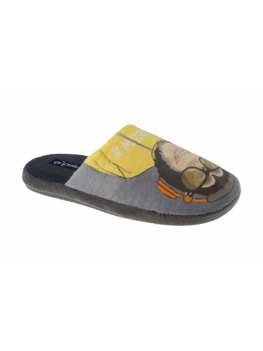 De Fonseca Roma Top I M825 Men's Slipper Gray