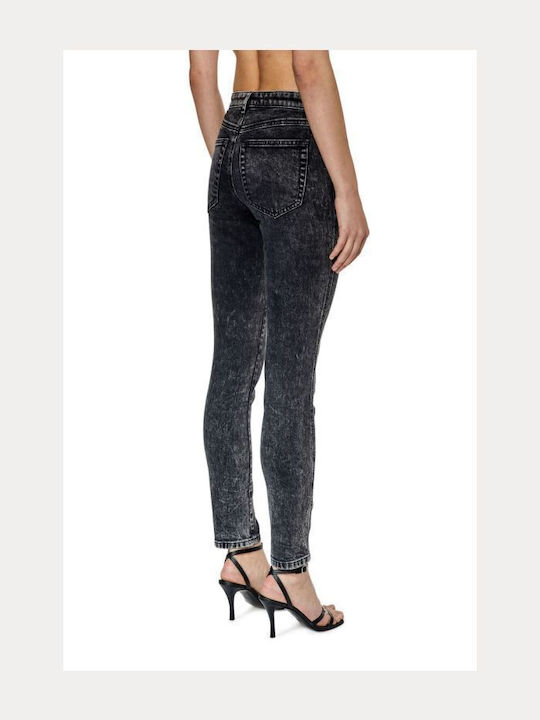 2015 Babhila Γυναικείο Jean Παντελόνι σε Skinny Εφαρμογή Dark Grey
