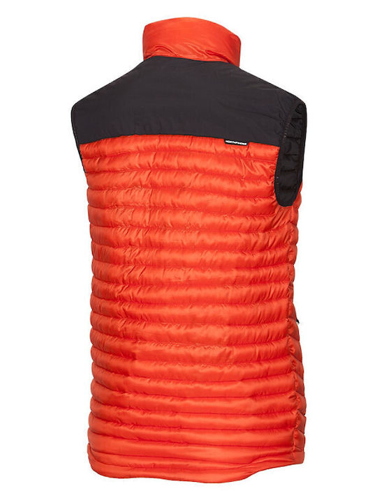 Northfinder Men's Sleeveless Jacket Orange