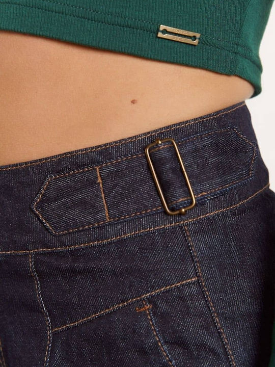 Ψηλόμεσο Γυναικείο Jean Παντελόνι D.K Blue