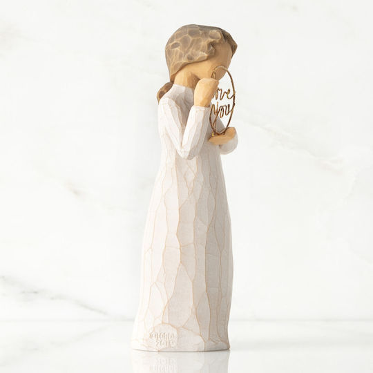Willow Tree Διακοσμητική Φιγούρα Πολυρητίνης "love You" 3x3x13cm