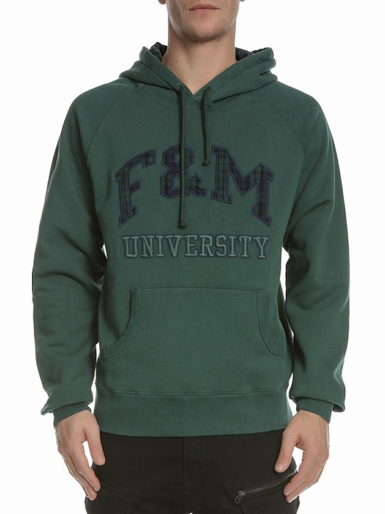 Franklin & Marshall Men's Sweatshirt Dark Green