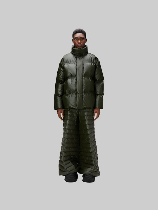 Geacă Iarnă Puffer Verde