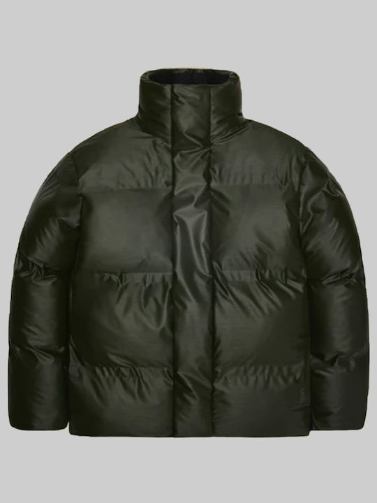 Geacă Iarnă Puffer Verde