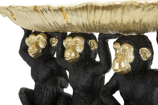 Mauro F Decorative Leaf made of Polyresin 43x15.7x20cm 1pcs