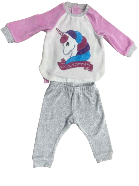 Chicco Pijama pentru copii De bumbac Roz