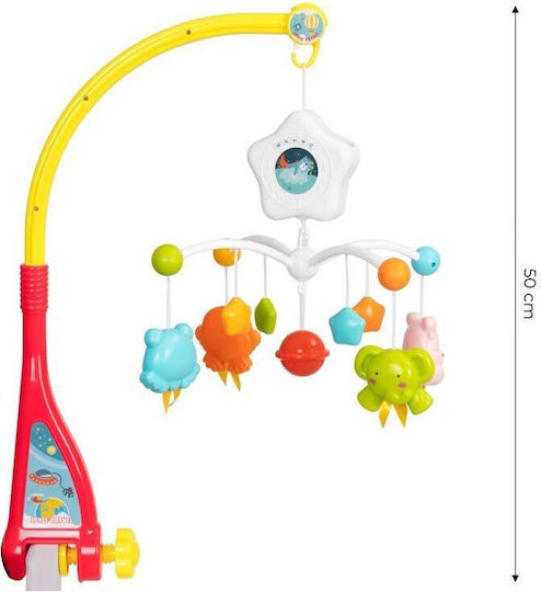 Mobile for Cot with Music and Rotation Fox Carrousel for Newborns