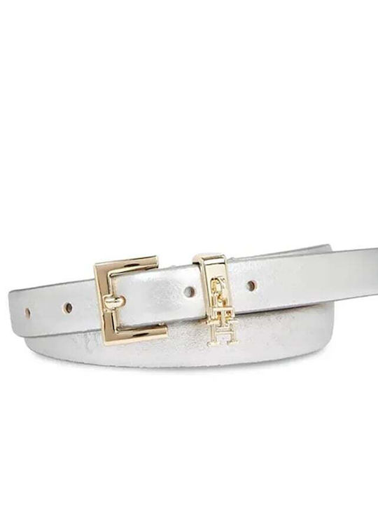 Tommy Hilfiger Γυναικεία Ζώνη Ασημί Tommy Hilfiger Γυναικεία Ζώνη Ασημί