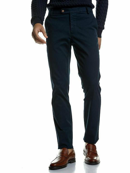 Hose Chino in Schlanker Passform Blau