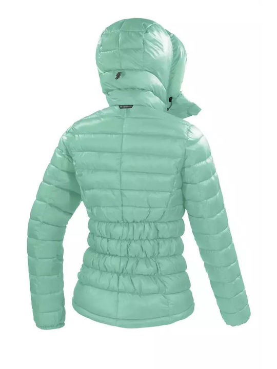 Ferrino Women's Short Puffer Jacket for Winter Mint Green