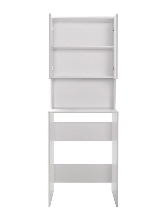 Pakketo Ryda An Der Wand Montierte Badezimmerregal 65x60x182cm Weiß