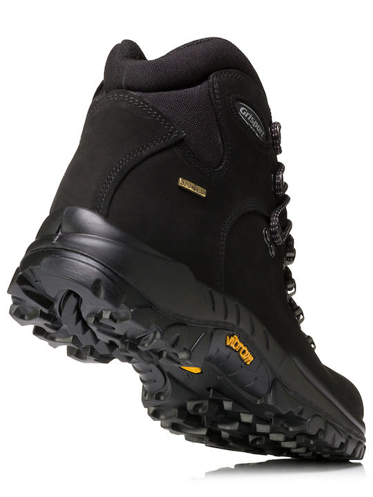 Grisport Men's Hiking Waterproof Black Boots