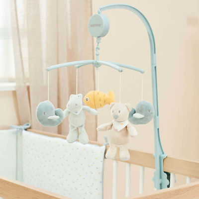 Nattou Mobile for Cot with Music Romeo, Jules & Sally 950220