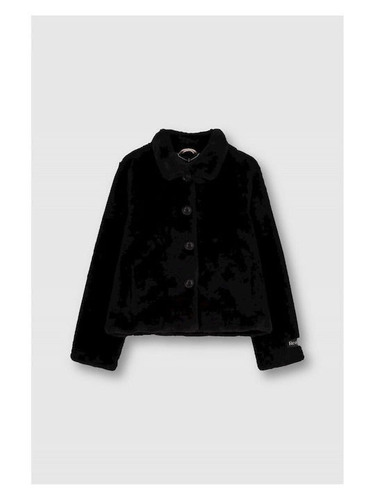 Frauen Pelz BLACK