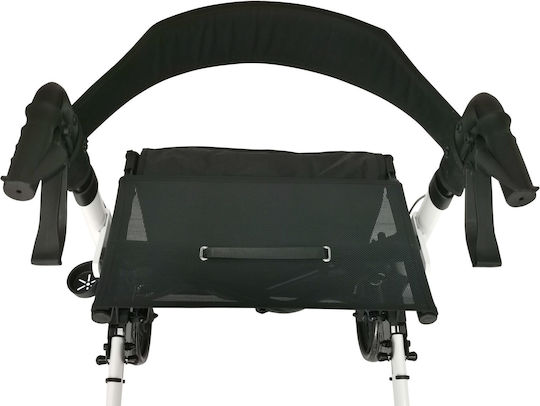 Mobiak Walky Foldable Wheeled Walker Aluminum White