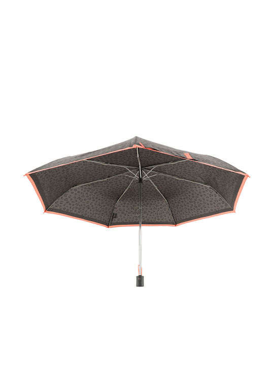 Clima Rezistent la vânt Umbrelă de ploaie Compact Black