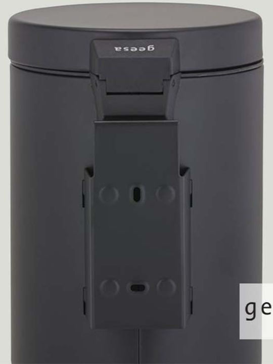 Geesa 644 Καλαθάκι Μπάνιου 5lt Μαύρο