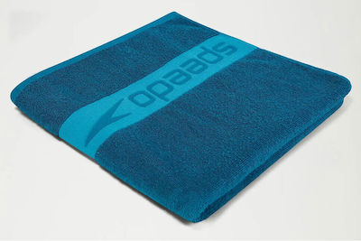 Speedo Beach Towel Cotton Blue