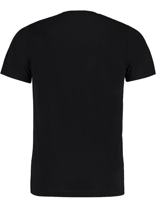 Kustom Kit Superwash 60 Herren-T-Shirt Schwarz Kustom Kit Superwash 60 Herren-T-Shirt Schwarz